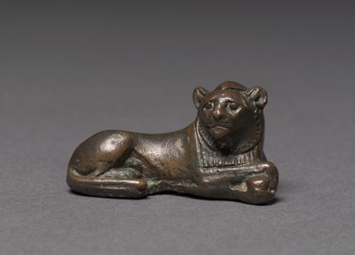 Vægt i form af en løve, ca. 1391-1353 f.Kr af Egyptian 18th Dynasty