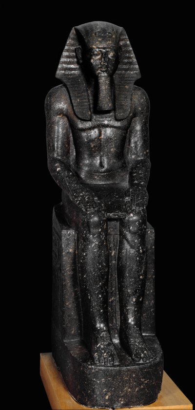 Dioritstatue af farao Ramses II ... af Egyptian 19th Dynasty