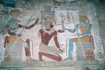 Egypten, Abydos, Farao Seti I
