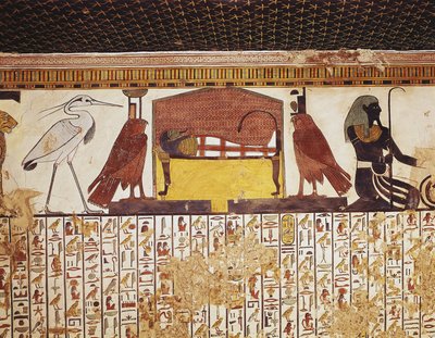 Egypten, Luxor, Oldtidens Theben, Queens-dalen, Nefertaris grav af Egyptian 19th Dynasty