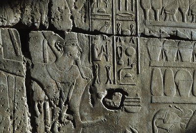 Relief, Amun-templet, Luxor, det gamle Theben (UNESCO