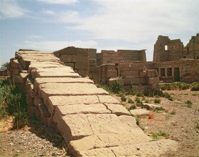 Nilometer, fra Ramses III