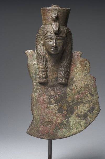 Aegis of Isis, sen dynastisk periode (bronze) af Egyptian 26th Dynasty