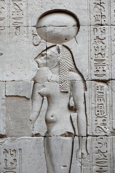 Sekhmet, Horus-templet, Edfu af Egyptian Egyptian