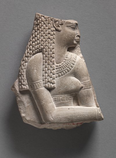 Dobbeltsidet votivrelief, græsk-romersk periode, 305-30 f.Kr af Egyptian Ptolemaic Period