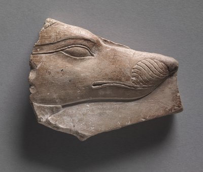 Dobbeltsidet votivrelief, græsk-romersk periode, 305-30 f.Kr af Egyptian Ptolemaic Period
