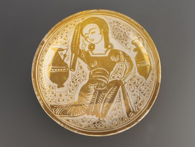 Skål, Fatimid-dynastiet (keramik) af Egyptian School