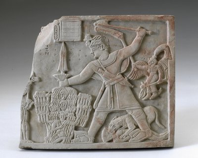 Prins Arikankharer dræber sine fjender, Meroe af Egyptian School