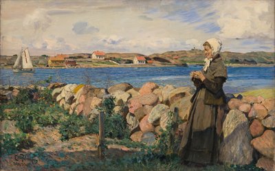 Fra det norske skærgård af Hjalmer Eilif Emanuel Peterssen
