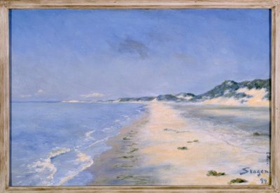 E. Hein, En skøn sommerdag i Skagen af Einar Hein