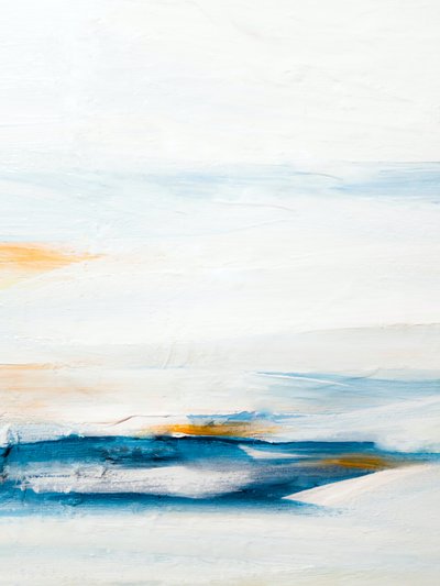 Abstract Horizon Gold af Ejaaz Haniff