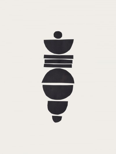Minimalistiske abstrakte former af Ejaaz Haniff