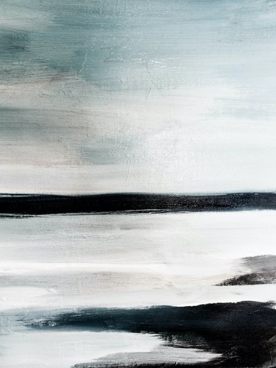 Moderne Blue Horizon af Ejaaz Haniff