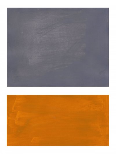 Struktureret grå-orange af Ejaaz Haniff