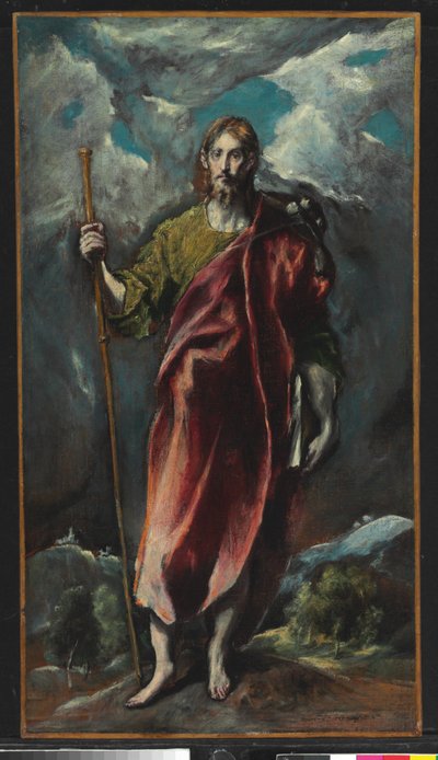 Saint James the Greater (olie på lærred) af El Greco