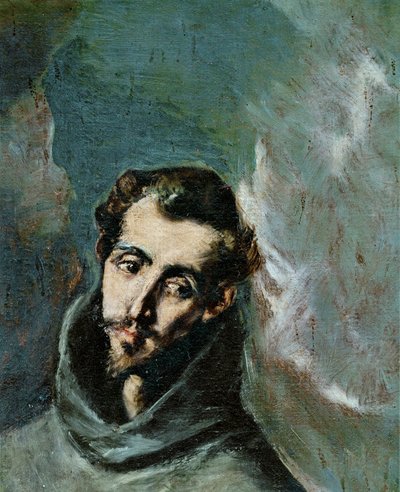 Sankt Bernardino af Siena (maleri) af El (1541-1614) Greco