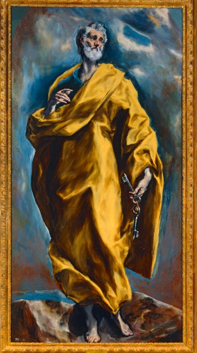 Sankt Peter (maleri) af El (1541-1614) Greco
