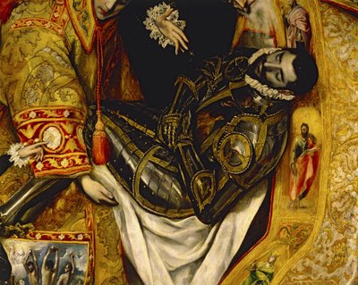 Das Begräbnis des Grafen von Orgaz von El (1541-1614) Greco