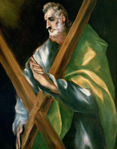 St. Andrew (olie på lærred) af El Greco
