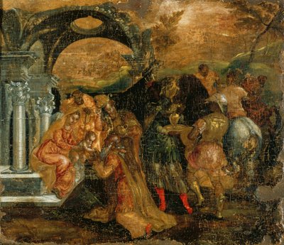 Tilbedelse af de hellige tre konger af El Greco