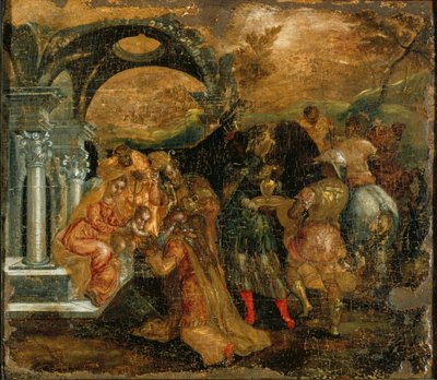 Tilbedelse af de hellige tre konger af El Greco