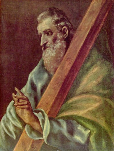 Apostel Sankt Andreas af El Greco