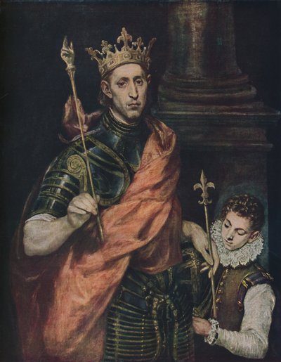 Saint Louis, Saint Louis, c1585 - 1590, 1938 af El Greco