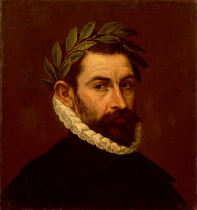 Portræt af digteren Alonso de Ercilla af El Greco
