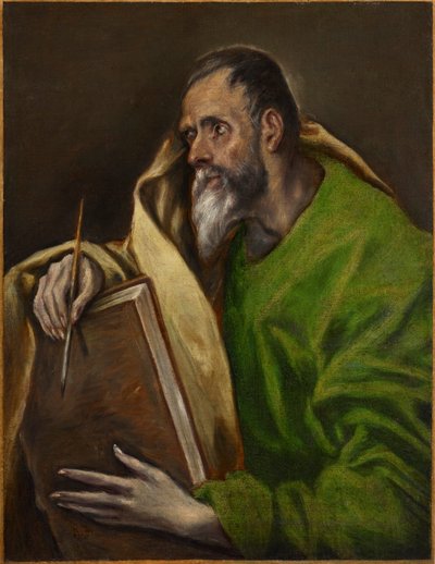 Sankt Lukas af El Greco