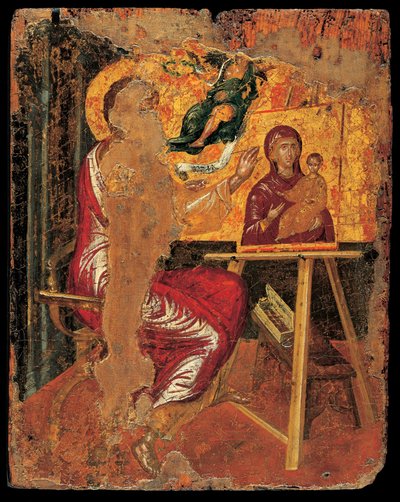 Lukas maler jomfruen af El Greco