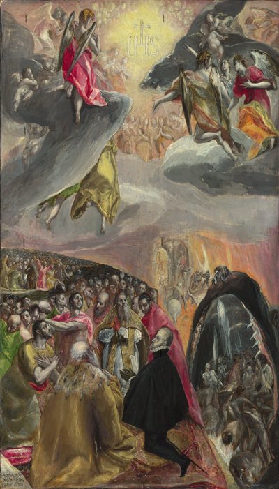 Tilbedelse af Jesu navn af El Greco
