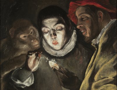 Fablen, ca. 1580 af El Greco