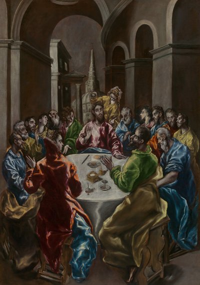 Festen i Simons Hus, 160814. af El Greco
