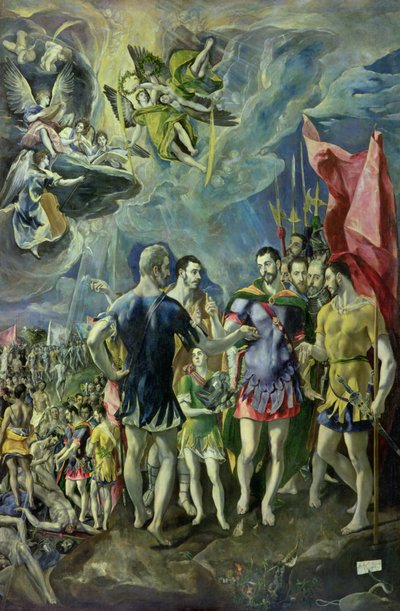 The Martyrium of St. Maurice, 1580-83 (for detaljer se 62092) af El Greco