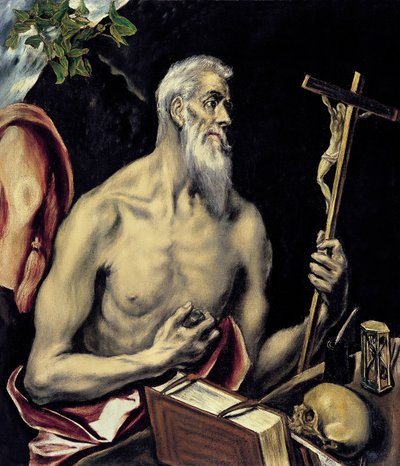 Den angrende Sankt Hieronymus af El Greco
