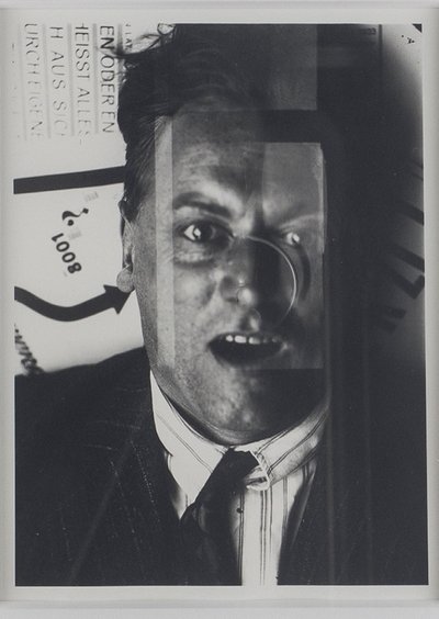Kurt Schwitters, ca. 1924. af Eliezer Markowich Lissitzky