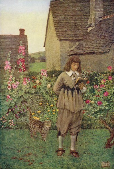 Stolthed og Ambition her Kun langt ude optræder metaforer; Her intet andet end vind kan gøre ondt (farve litho) af Eleanor Fortescue Brickdale