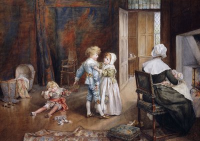 Den lille fredsstifter, 1895 af Eleanor Manly