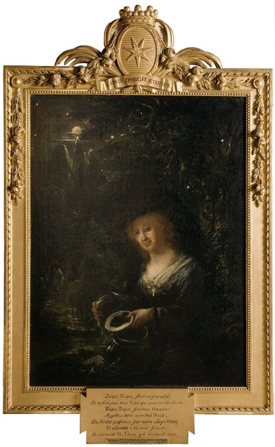 Maria Gyllenstierna von Lundholm (1716-1783), Baronin, verheiratet mit dem Ratsherrn Baron Esbjörn Kristian Reuterholm af Elias Martin