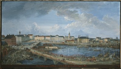 Udsigt over Stockholm. af Elias Martin