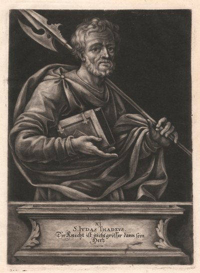 DE ER. Judas Tadeus af Elias Nessenthaler