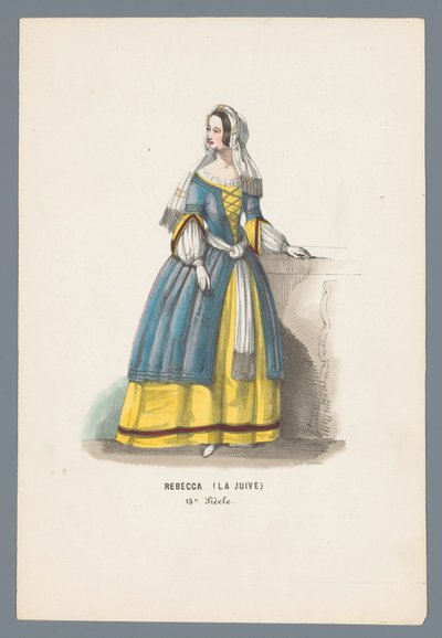 Rebecca (La Juive) / 15th Century (titel på objekt) af Elias Spanier