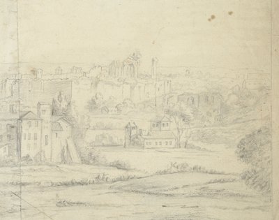 italiensk landskab af Elias van Nijmegen (possibly)