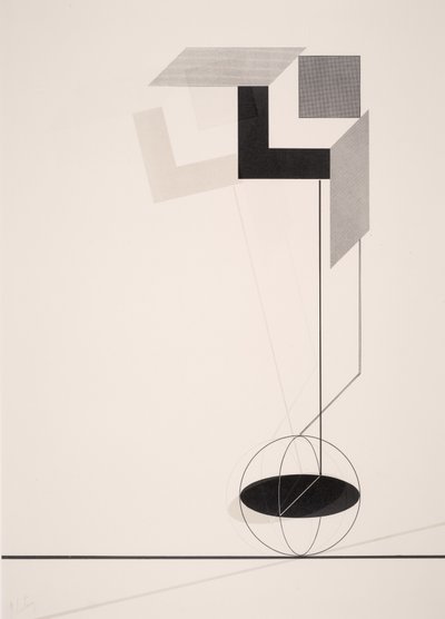 Untitled, 1923dani af Eliezer Markowich Lissitzky
