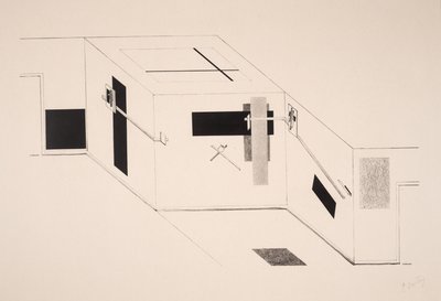 Uden titel af Eliezer Markowich Lissitzky