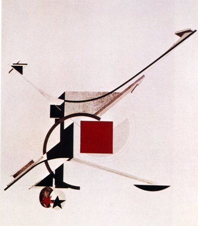 Sejr over Solen af Eliezer Markowich Lissitzky