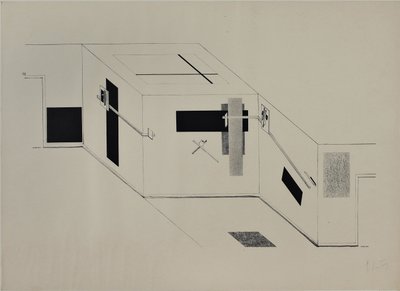 Proun af Eliezer Markowich Lissitzky