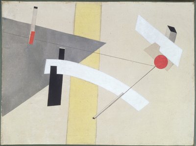 Proun 12 E, 1923 af Eliezer Markowich Lissitzky