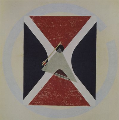 Proun 43, 1924 af Eliezer Markowich Lissitzky