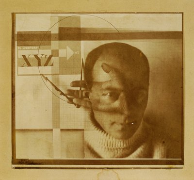 Konstruktørens selvportræt af Eliezer Markowich Lissitzky
